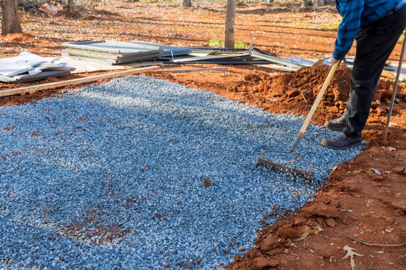 Gravel Pad Laying Service